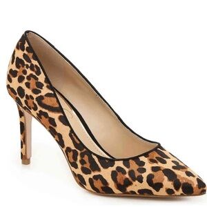 Jessica Simpson JP-Carpena Natural Leopard Hair pumps